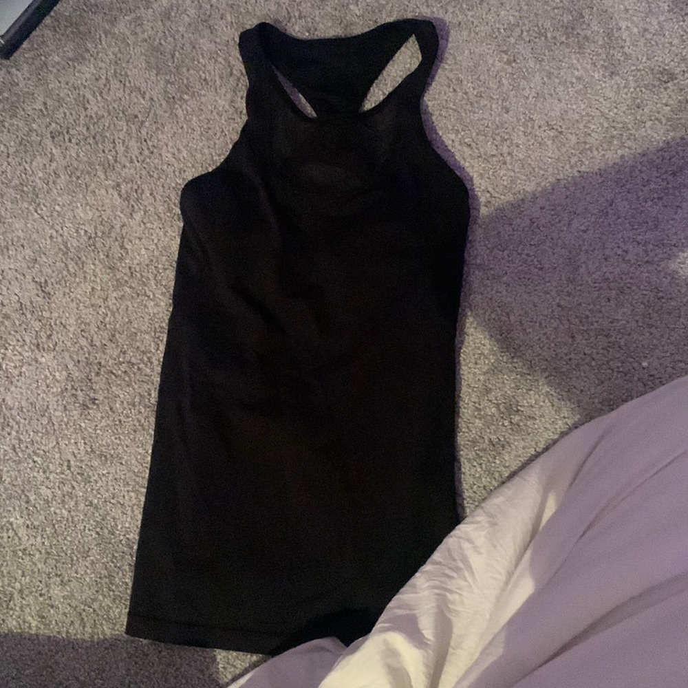 COPY - lululemon black tank top